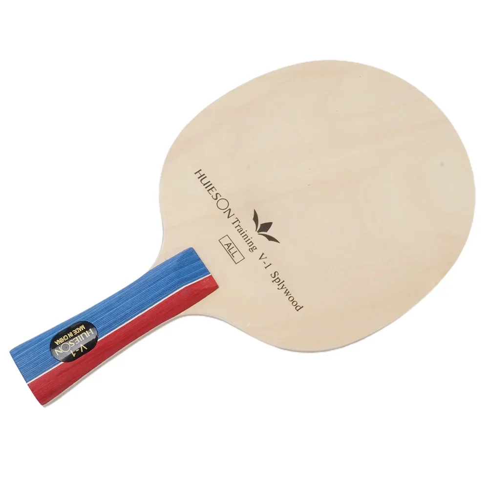 1pc Table Tennis Racket Base Plate 5 Ply Wood Pong Blade Paddle Long Short Handle Attack Type For Beginners And Trainers