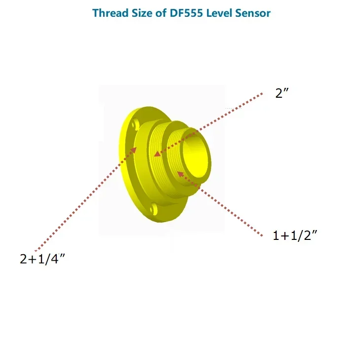 IP67 waterproof Ultrasonic Sensor with Probe ultrasonic sensor wireless fill level detection with ATEX