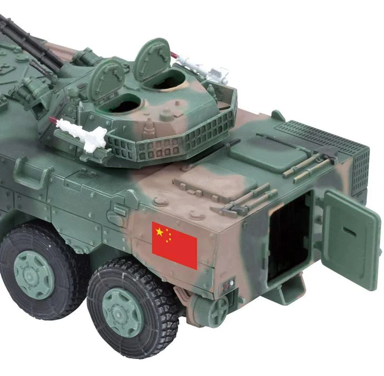 1 / 72 63000 zbl-09 الصينية ذات العجلات المدرعة نموذج مجموعة المنتج النهائي