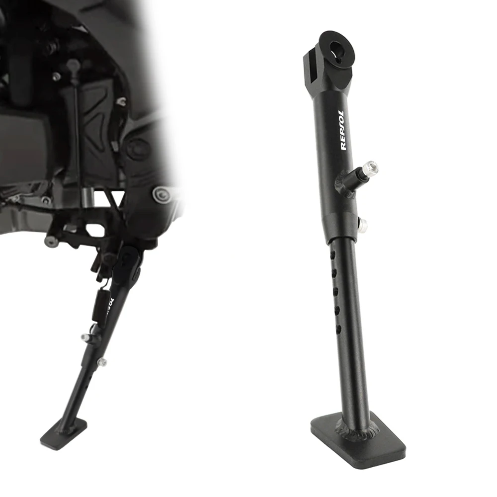 

Motorcycle Aluminum Adjustable Side Stand Holder Kickstand Fit For CB500X CBR500R CB500F CBR400R 2022-2024 CB500 HORNET NX500
