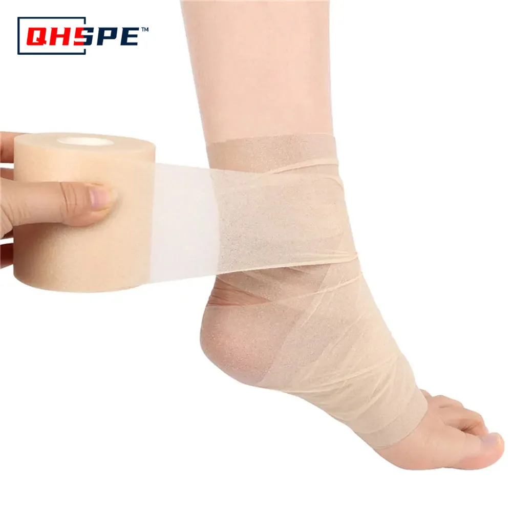 

Foam Cotton Skin Film Self-adhesive Elastic Bandage Elbow Knee Skin Mask Film Foam Underwrap Sports Pre-Wrap for Athletic Tape