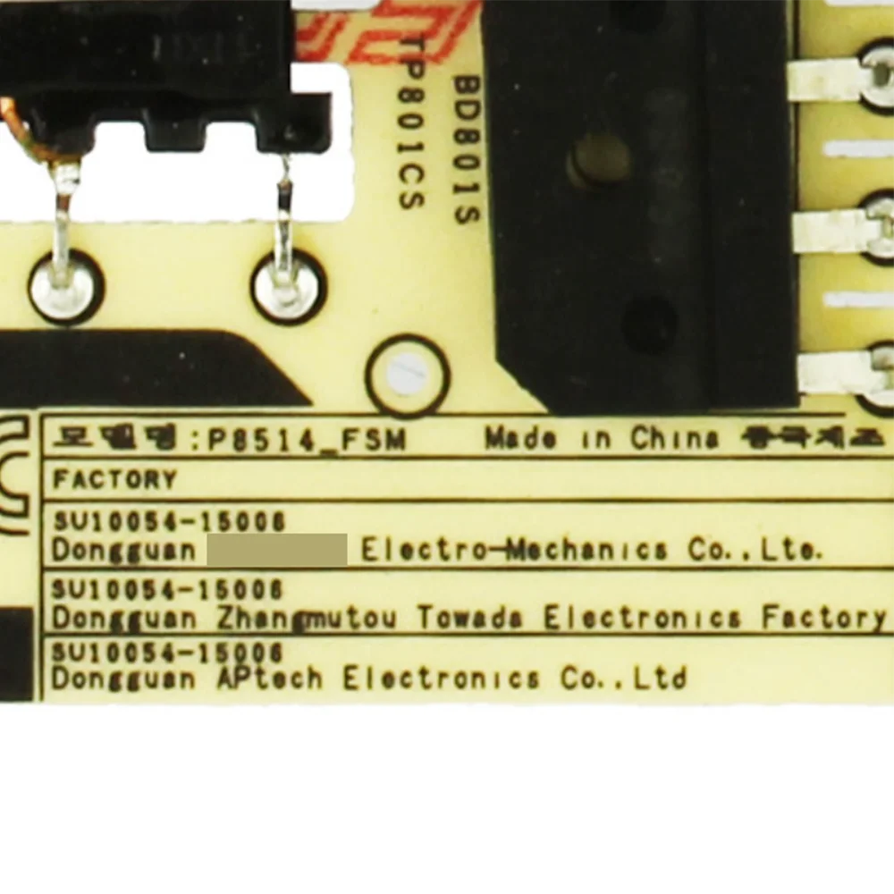 LS27H850QFNXZA, LU32H750UMNXZA, LU32H850UMNXZA, LS27H850QFNXGO, LS24H850QFNXZA, 전원 공급 보드, LED P8514_FSM BN44-00848A