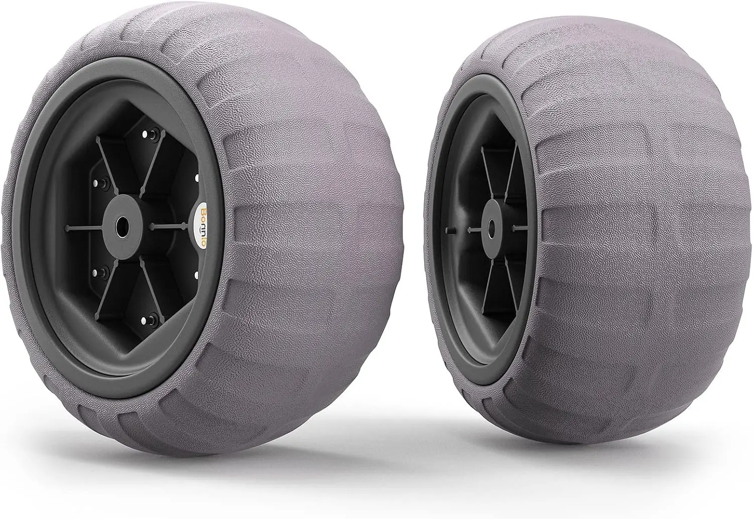 16 Inch Balloon Wheels, 2 Pack Replacement Beach Sand Tires, Heavy Duty Cart Wheels For Beach Wagon Fishing Cart Rolling Walker Wheelchair, Off Road Wheel Kit With Bearings Air Pump,