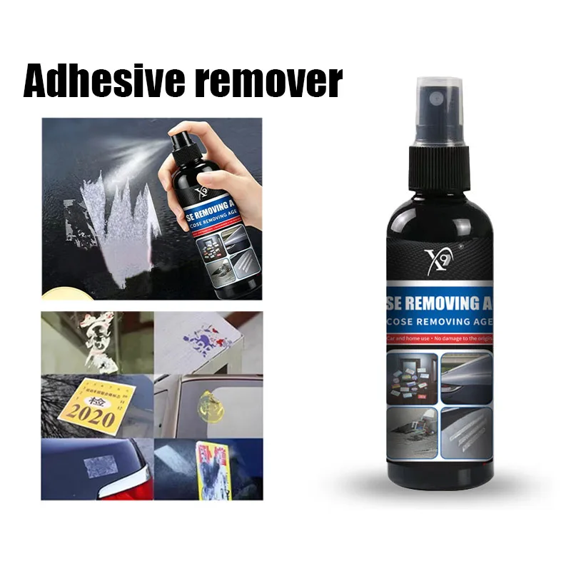Kleefrestenverwijderaar, autoglas-lijmverwijderaar, stickerreinigingsspray, lijmreinigingsmiddel voor auto's, vloeren, glas, tegels