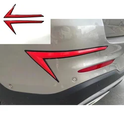 A Pair Car Exterior Modification Decorative Strip 3d Stereoscopic Adhesive Strip Anti-Collision Strip New Sealing Rubber Bumper
