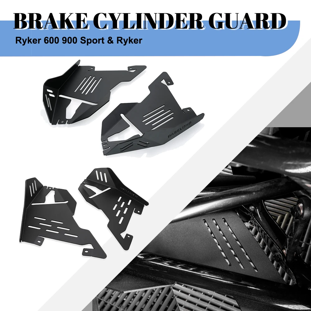 For Can AM Ryker 600 Edition Sport 900 Ryker 2018-2025 Motorcycle Accessories Front A-Arm Splash Guard Protectors Splash Guard