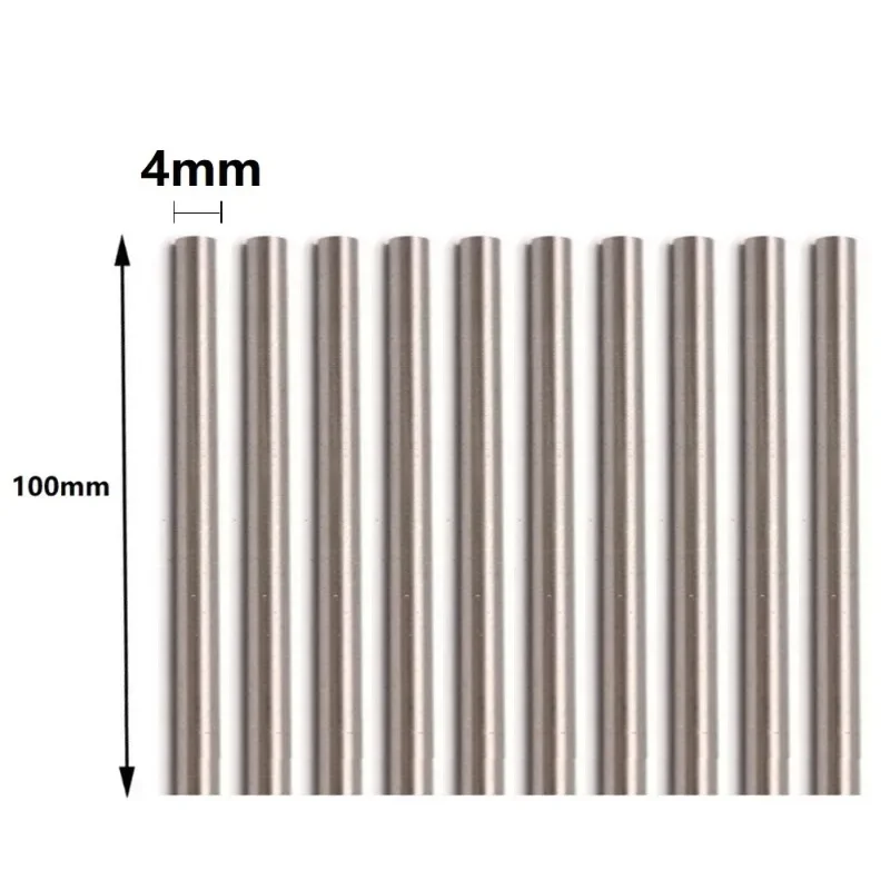 1piece Length 100mm High Purity Tungsten Rod Tungsten Needle Φ4.0-20mm Tungsten Electrode W99.95%