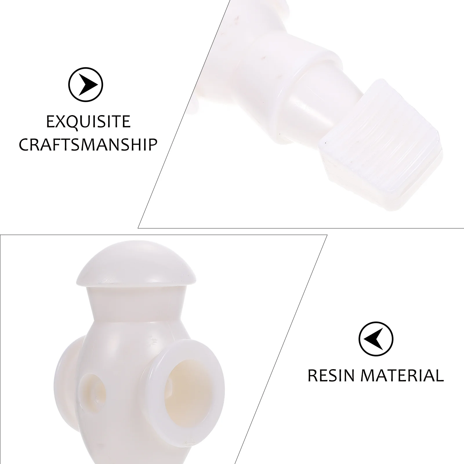 

4Pcs Football Machine Players Premium Resin Replacement Parts Bright Colors Waterproof Foosball Accessories Table Soccer Game