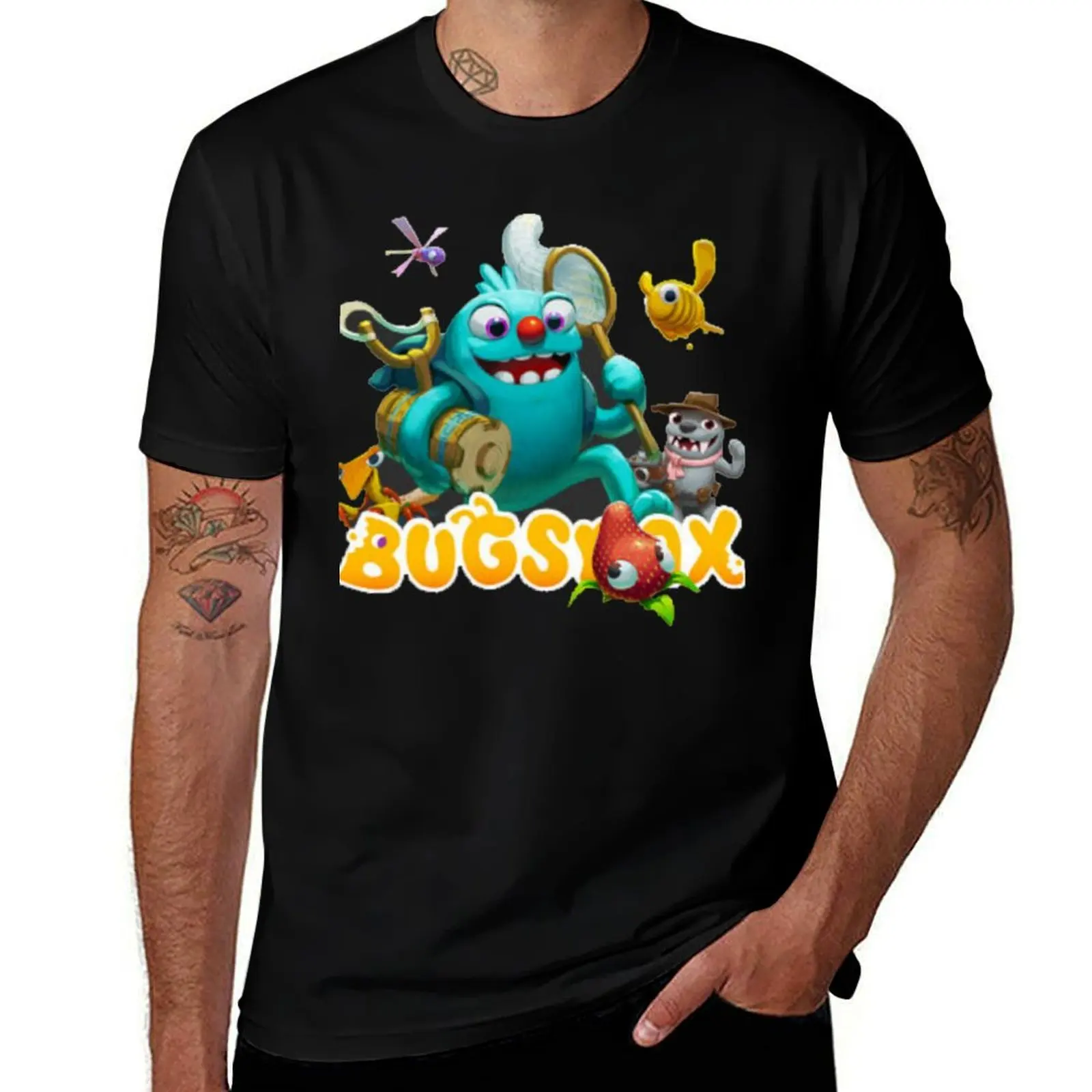 

Bugsnax T-Shirt Minimalist Graphic Tee Shirt