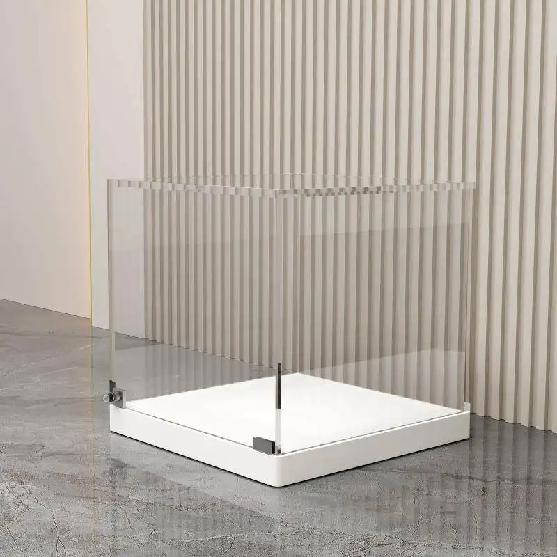 Desktop glass display cabinet, jewelry, countertop glass cover, boutique small display cabinet, figure dust cover