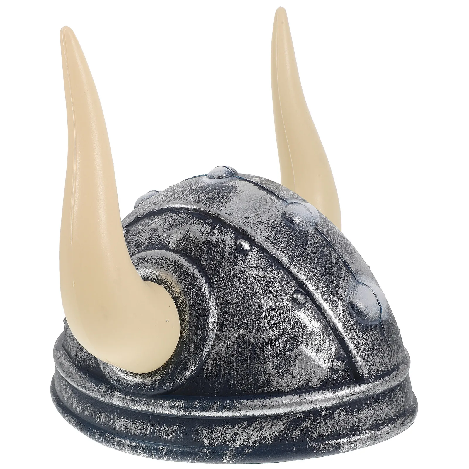 Kids Bull Horn Hat 1 Piece Comfortable Viking Style Party Hat for Halloween Costume Cosplay Event Family Gathering Decoration
