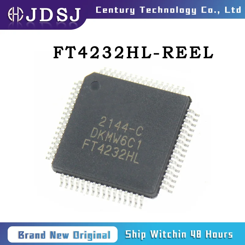 1PCS/10PCS/50PCS/100PCS FT4232HL-REEL FT4232HL IC USB HS QUAD UART/SYNC 64-LQFP Brand New Original IC Chip