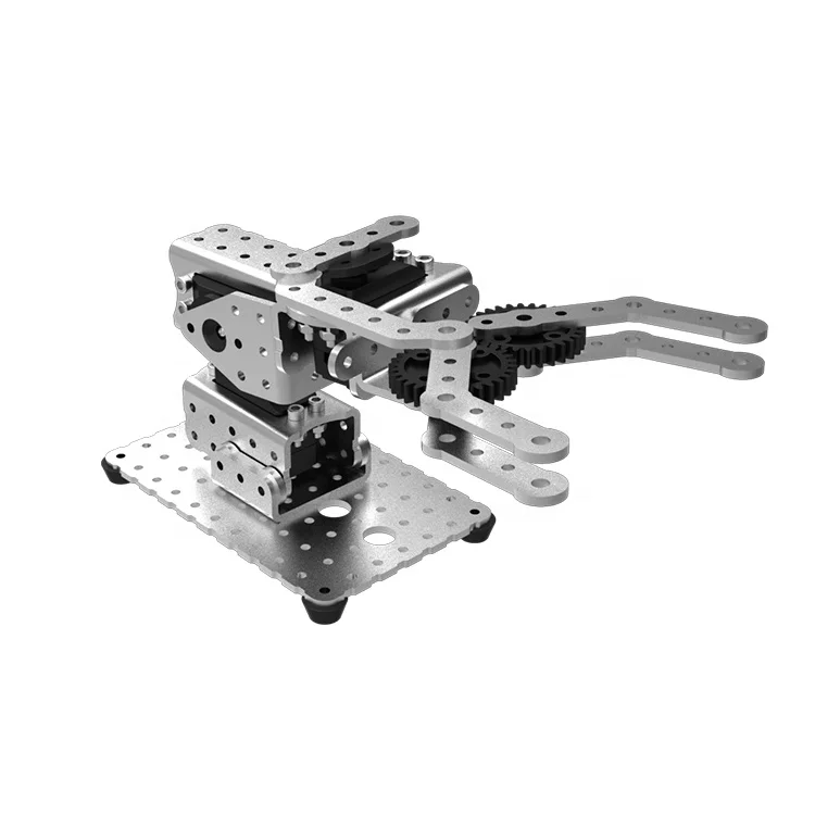 DIY metal programmable open-source chassis robot kit for STEM educational robots