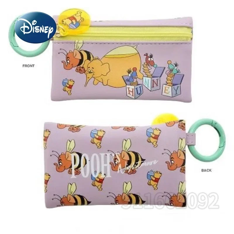 Disney Winnie The Pooh New Cosmetic Bag Cartoon Women\'s Portable Cosmetic Bag 3-piece Set Fashionable Waterproof Storage Bag