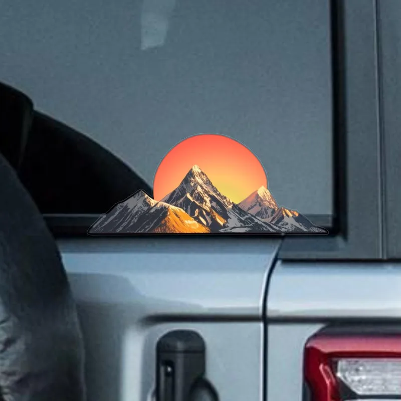 

Car Side Window Mountain Deep Forest Off road Decoration Sticker Cover Sticker FOR 4RUNNER External Accessories Car Sticker