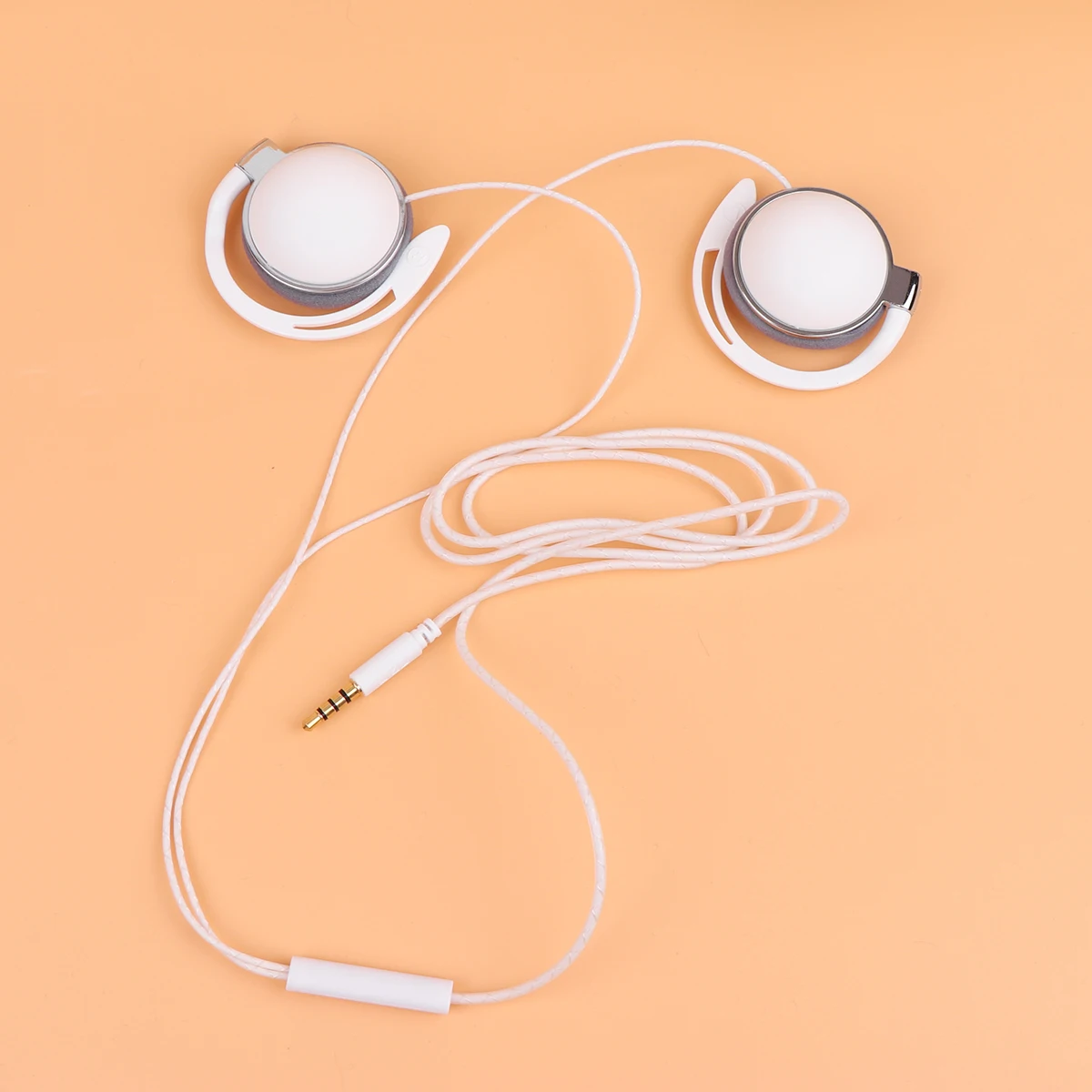 

【】Sports Headset Wired -Aural Earphone Sweat Resistant Lightweight All-Day Wear Noise Reduction High Elastic Wire Neck