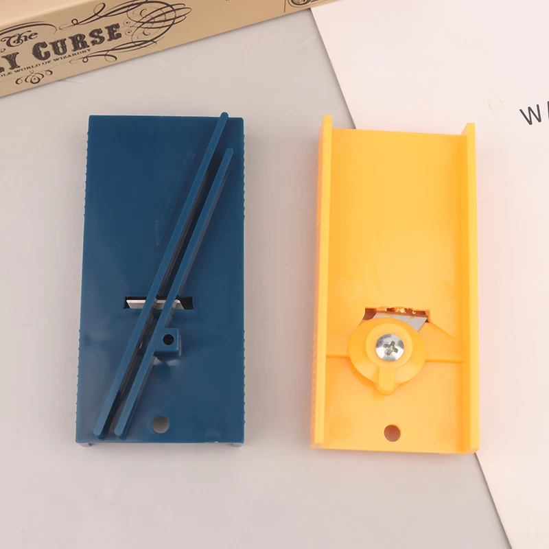 Car Wrap Edge Trimmer Metal Scraping Squeegee Sharpener Portable Trimming Device The Burr Steel Small Trimming Device Trimmer