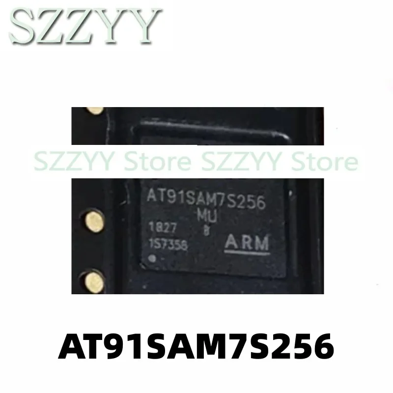 5PCS AT91SAM7S256-MU AT91SAM7S256 chip QFN64 MCU