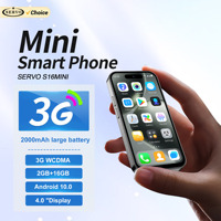 SERVO S16 Mini 3G WCDMA Small Smartphone 2GB RAM 16GB ROM Android10.0 Play Store WhatsAPP Dual SIM 4.0\
