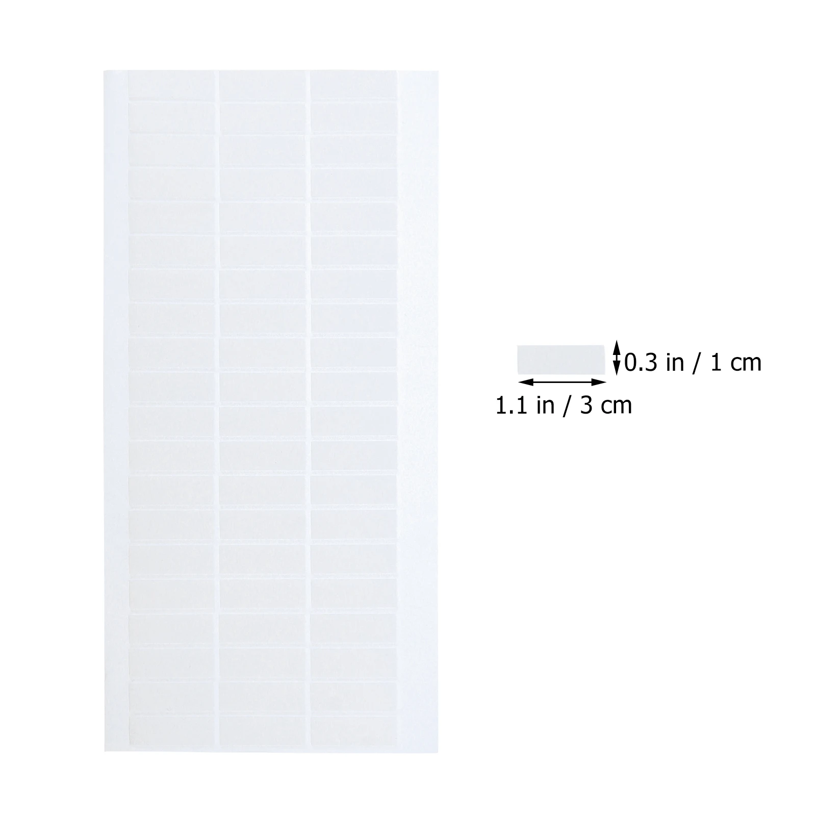 60 قطعة شريط لاصق على الوجهين إيفا شرائط لزجة للديكور الحرفية سلسة قابلة للنزع إزالة نظيفة لتقوم بها بنفسك مشاريع الجدار #5