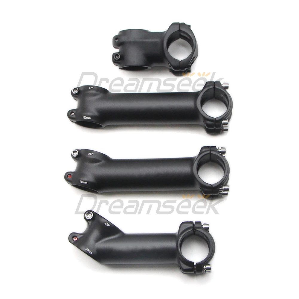Bicycle Stem MTB Road Bike Handlebar Stems 31.8x50/110/130mm 0/7/17/35 Degree Front Fork Riser Aluminum Alloy Mountain Cycling
