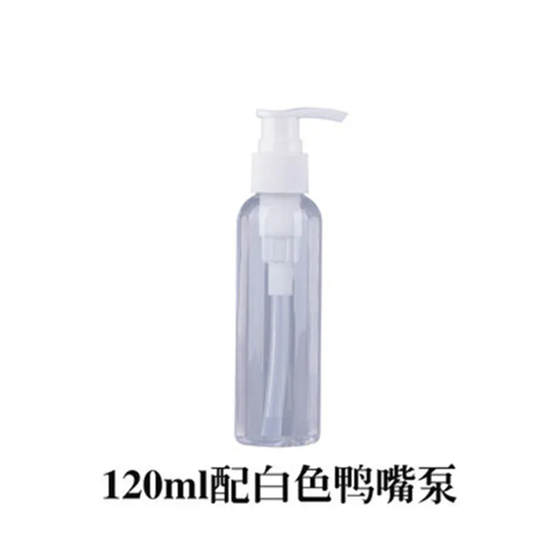 10pcs/lot 100ml 120ml 180ml 250ml Refillable Pump bottle Empty Plastic Dispenser for Lotion Shampoo Body shower