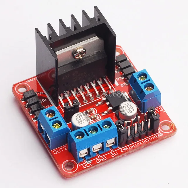 L298N for DC Stepper Motor Driver Module Controller Board Dual H Bridge for Arduino