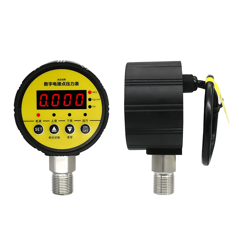ASAIR ARL Series Digital Display Electric Contact Pressure Gauge Switch Controller High Precision Intelligent