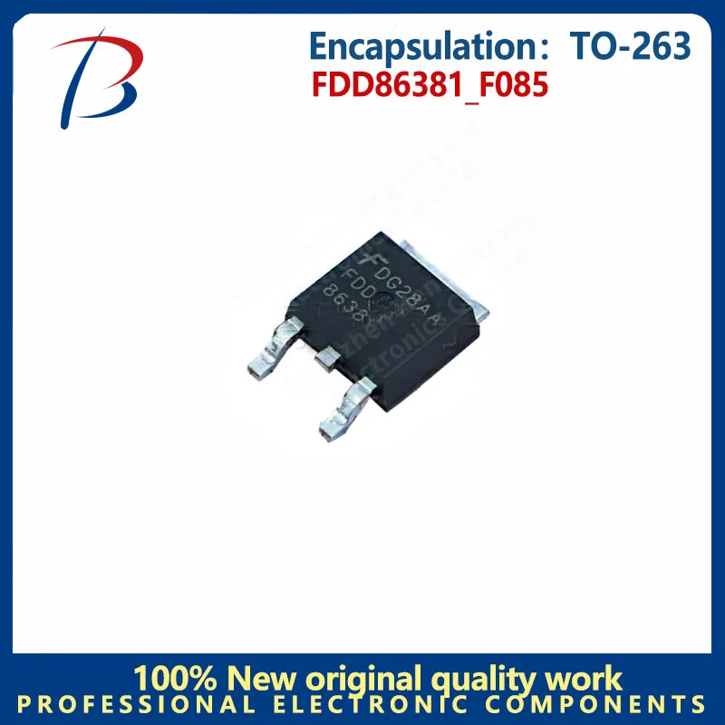 

10pcs MOS FDD86381_F085 package TO-263 80V 25A FET