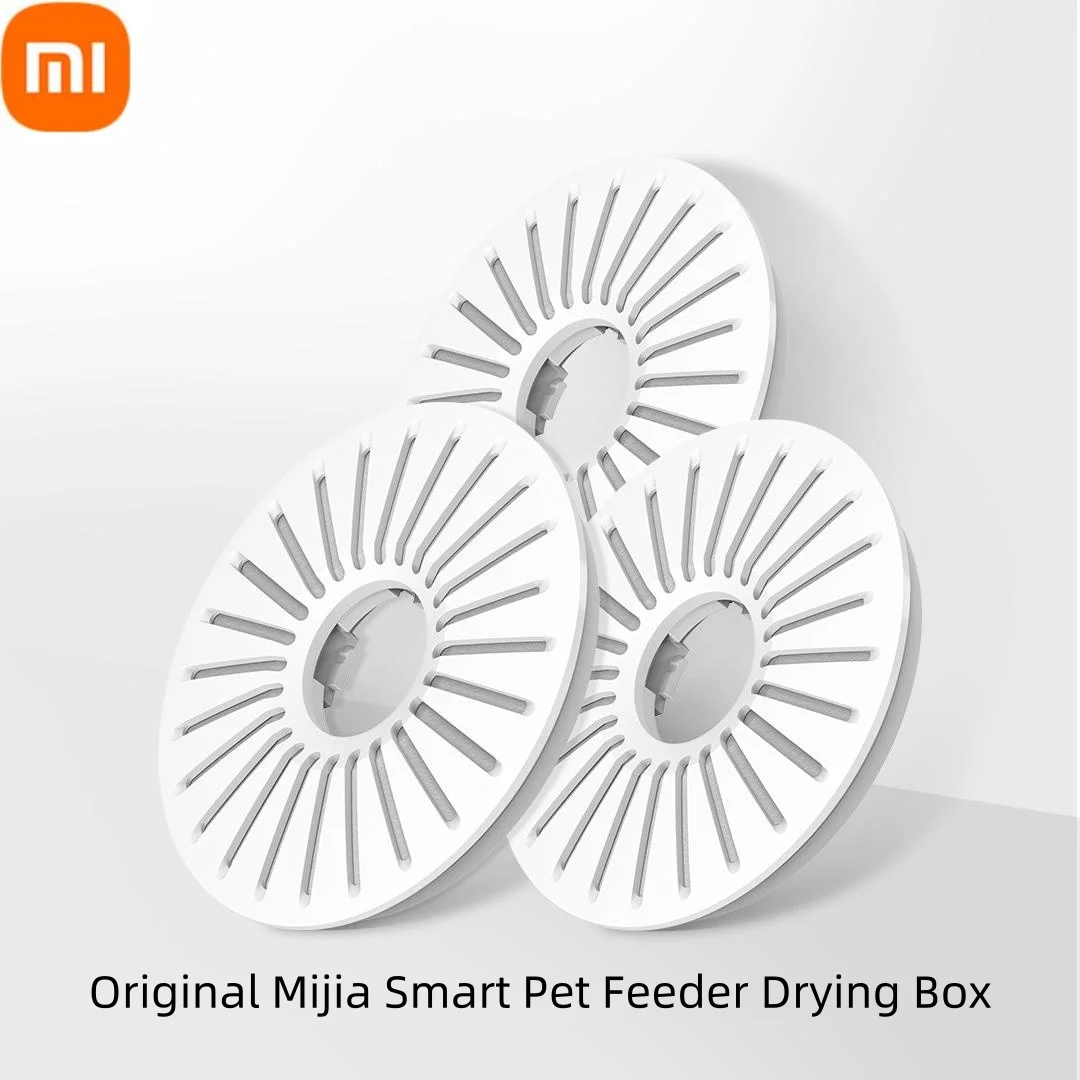 Original Xiaomi Mijia Smart Pet Feeder Drying Box Set Connected to APP Smart Reminder Expires for Xiaomi Pet Feeder Cat Or Dog