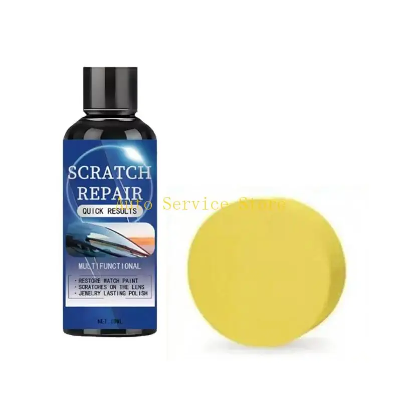 462A 30/50g Car Scratch Remover & Cleaning Songe Set for Autos Body Paint Scratch