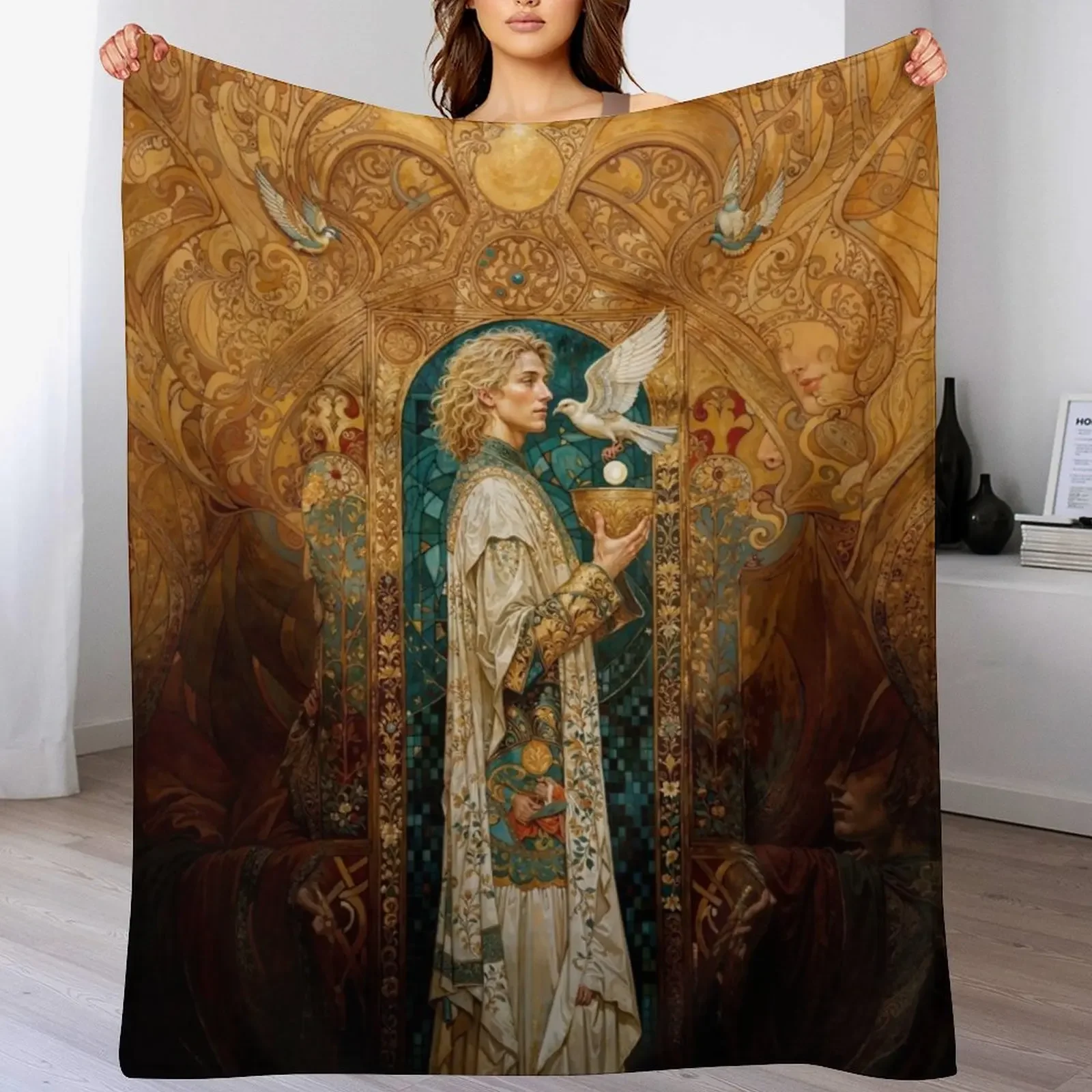 

Parsifal #1 Throw Blanket Thin Blankets Sofas Of Decoration Large Beach Blankets