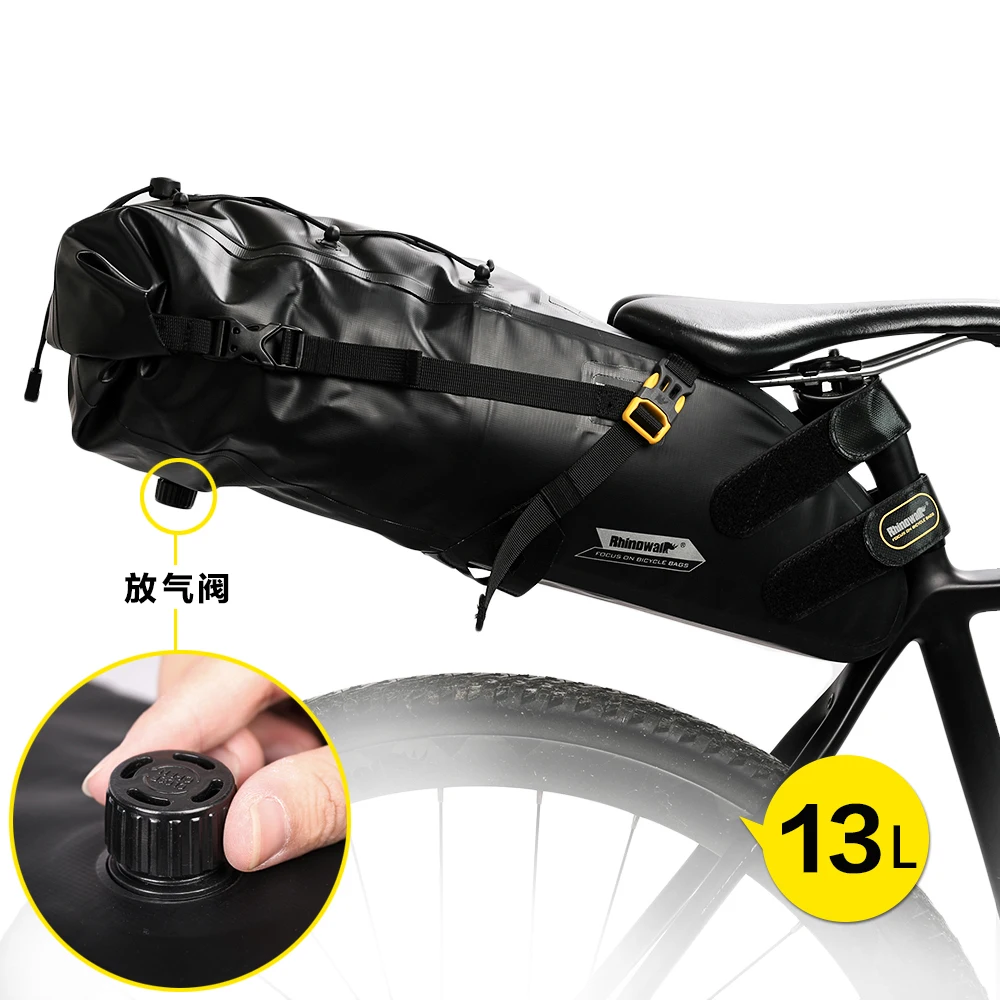 Rhinowalk Bike Bag Set 12L Or 1 Pc Bag Bike Saddle Bag Waterproof Cycling Handlebar Bag MTB Road Bike Top Tube Front Frame Bag