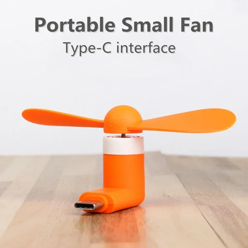 مروحة ميكرو محمولة صغيرة إبداعية تعمل بمنفذ USB بقدرة 5 فولت و1 واط جهاز إختبار مراوح USB للهواتف المحمولة مروحة تبريد يدوية من النوع C