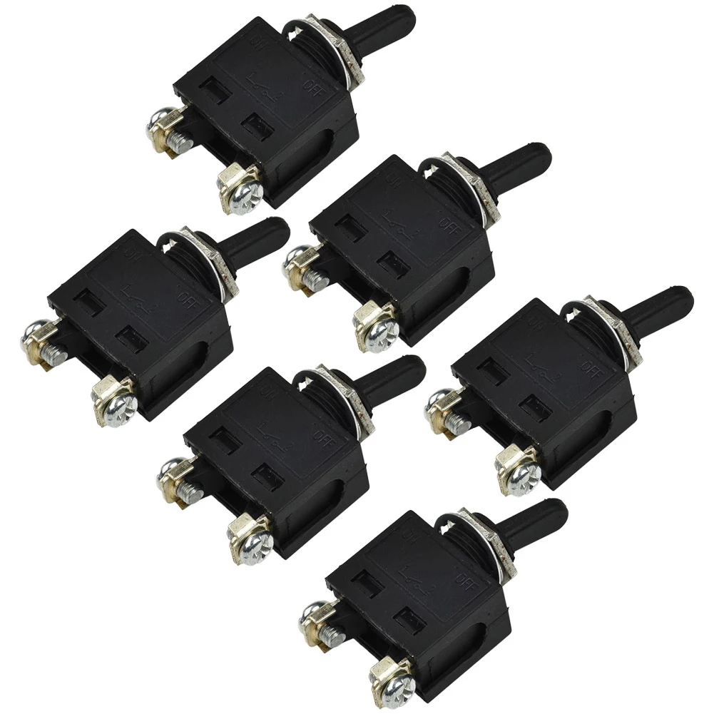 6Pcs Angle Grinder Switch AC220-240V Replacement Parts For 651403-7 651433-8 9523NB 9524NB 9527NB Power Tools Accessories