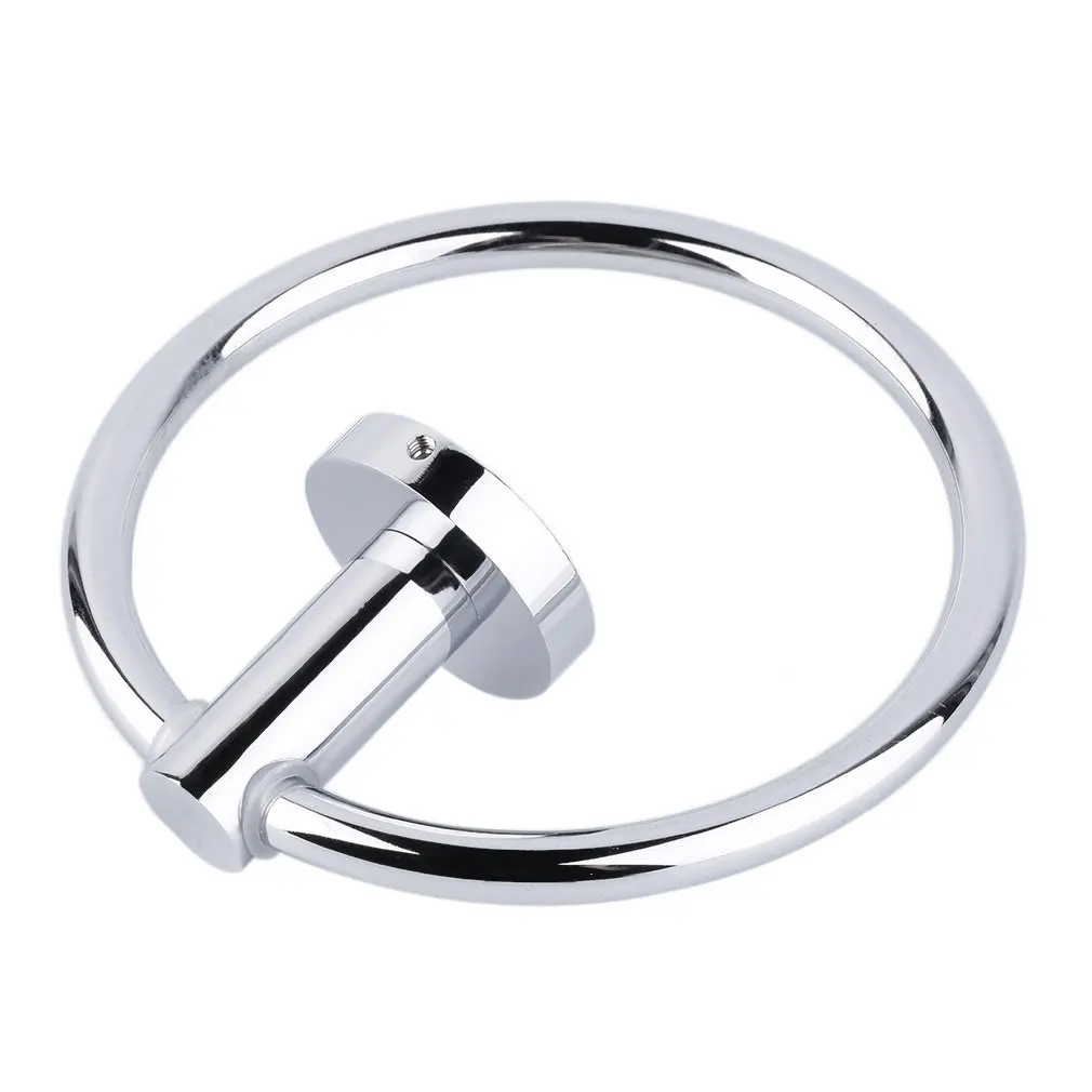 Toallero de acero inoxidable montado en la pared para baño, estante de almacenamiento de toallas, juego de accesorios de baño con tornillos