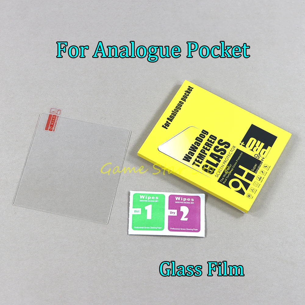 

50 шт. Замена аналоговой карманной пленки из закаленного стекла для игровой консоли AP