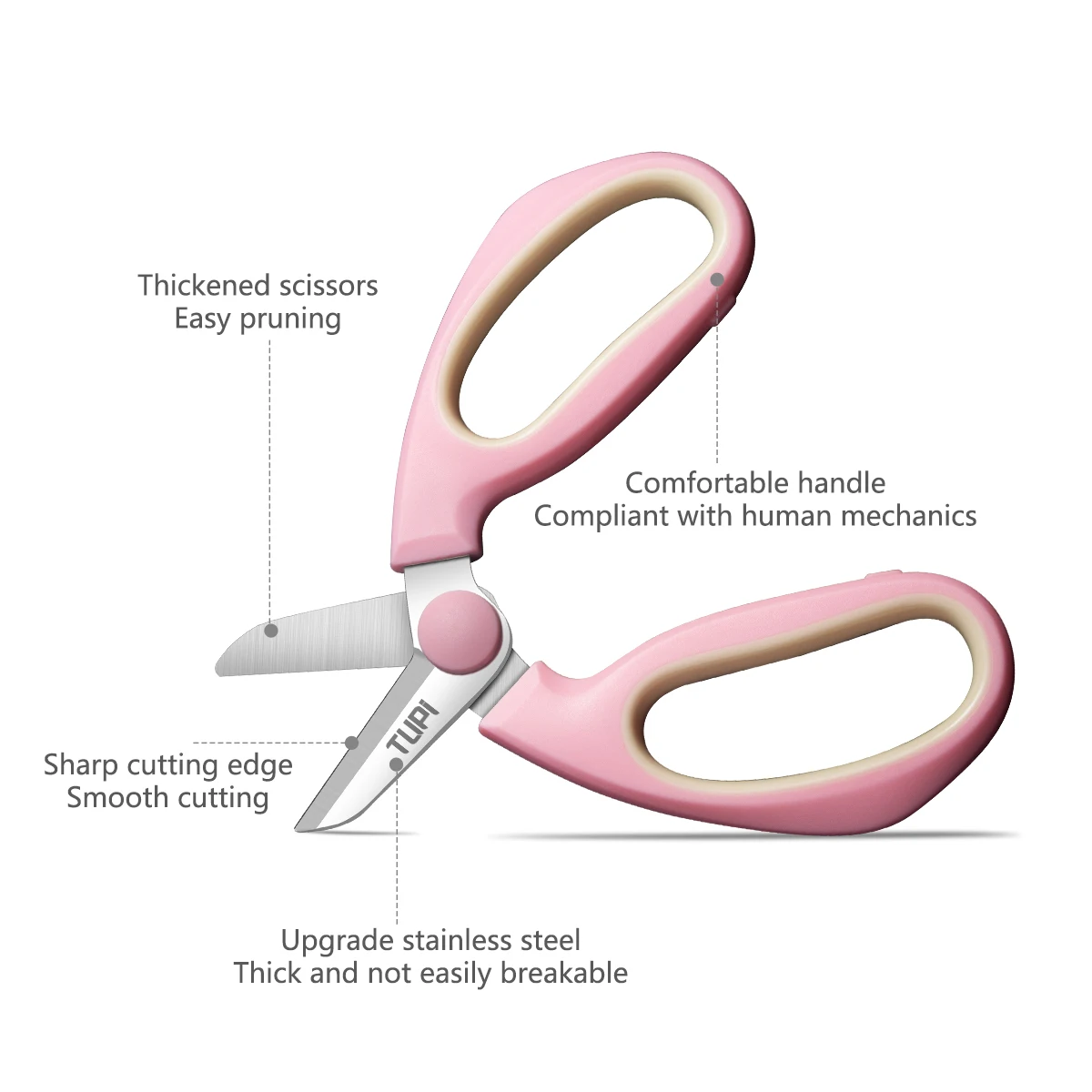 

Imported Floral Scissors, Powerful Horticultural Pruning Shears, Labor-Saving Garden Clippers, Household Thick Branch Cutter