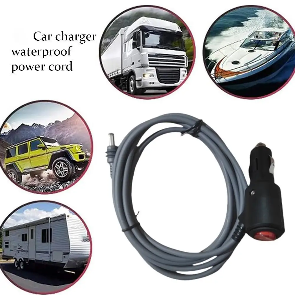 Car Charger To DC Waterproof Power Cable For Starlink Mini With Switch 2/3/5m Ethernet Car Charger Power Cable For Starlink Mini