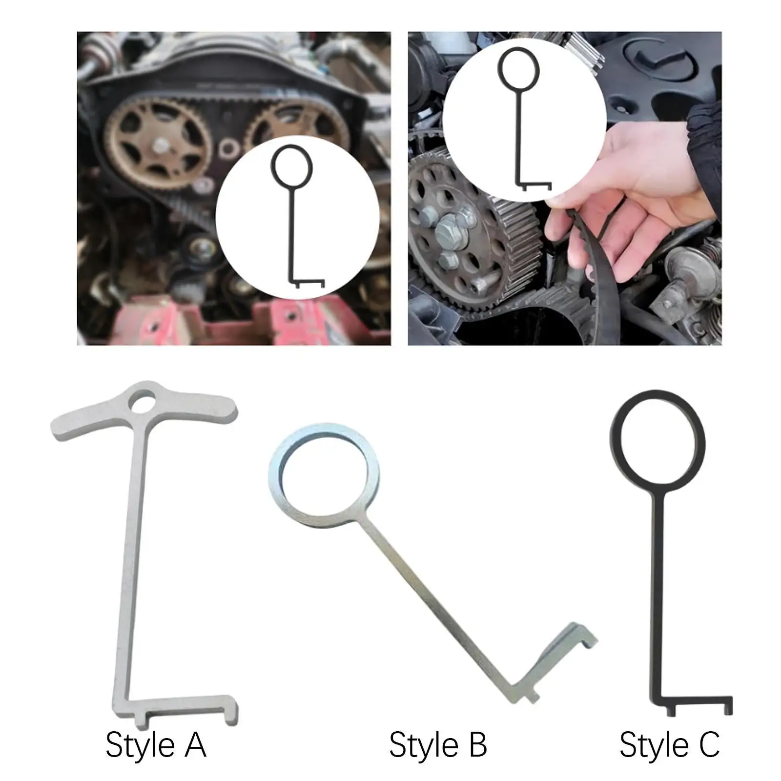 

Timing Belt Check Device Metal Automotive Engine Timing Gauge Inspection Tool for Peugeot 108 2008 208 301 308
