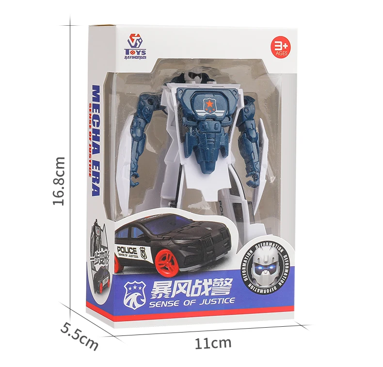 Kinderspeelgoed Desktop Ornament Automodellen Tanks Dinosaurus Transformaties Robots Speelgoed