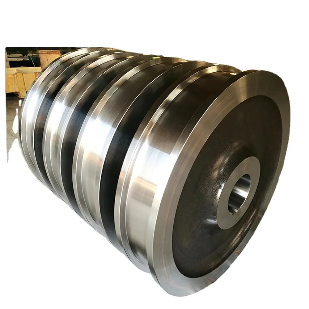 

Crane Steel Wheel 45# Lifting Crane Rail Steel 150mm 200mm 250mm 300mm Crane Trolley Wheels