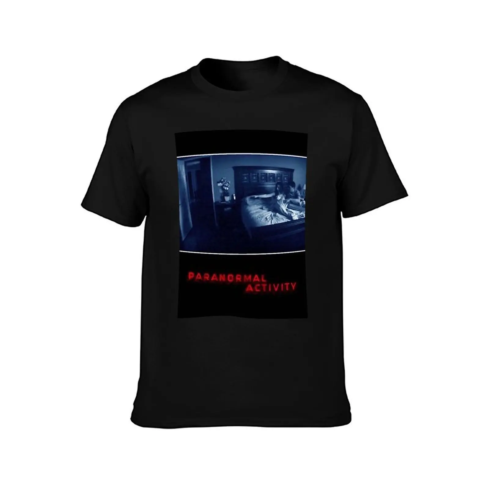 Paranormal Activity Poster| Perfect Gift T-Shirt, Summer Casual Cotton Tee, Oversized Streetwear Tops, Vintage Graphic Print