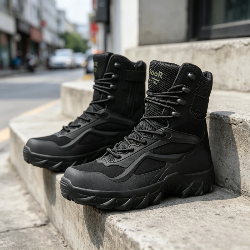 Outdoor High-Top Boots Non-Sli - Men'S Shoes Low Top ulasan dan harga