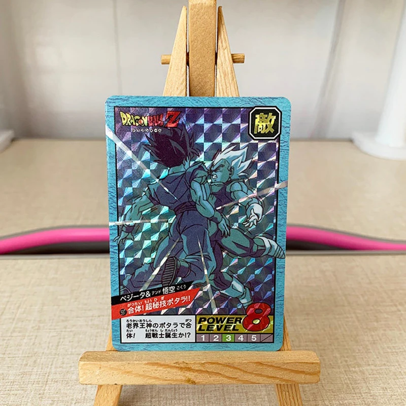 Anime Dragon Ball DIY ACG Battle Game Bejita Yonsei Son Goku Trunks Piccolo Majin Buu Collectible Cards Birthday Toy Gift view 3