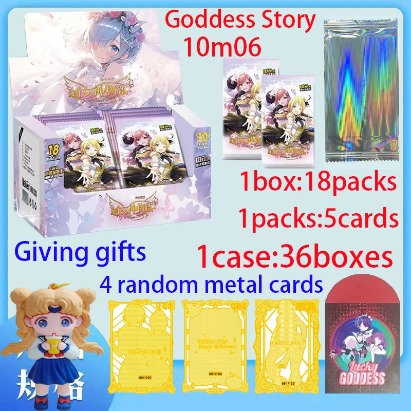 Newest Goddess Story Card NS-10m06 Hobby Collection Card CCG Game Card Doujin Booster Box Toys Birthday Gifts