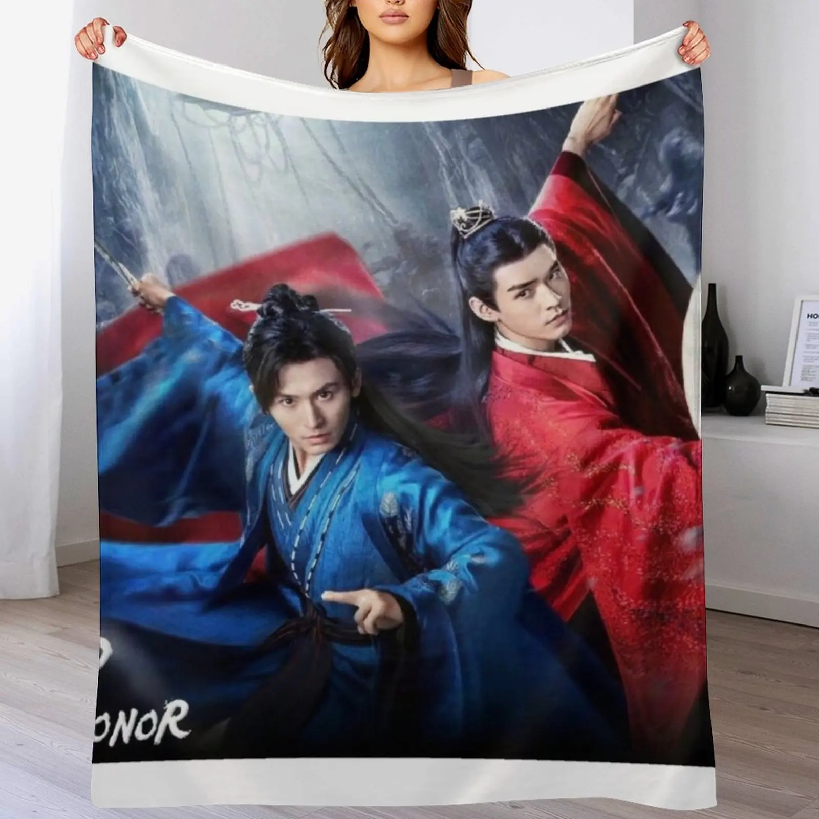 word of honor, zhou zishu, wen kexing Throw Blanket