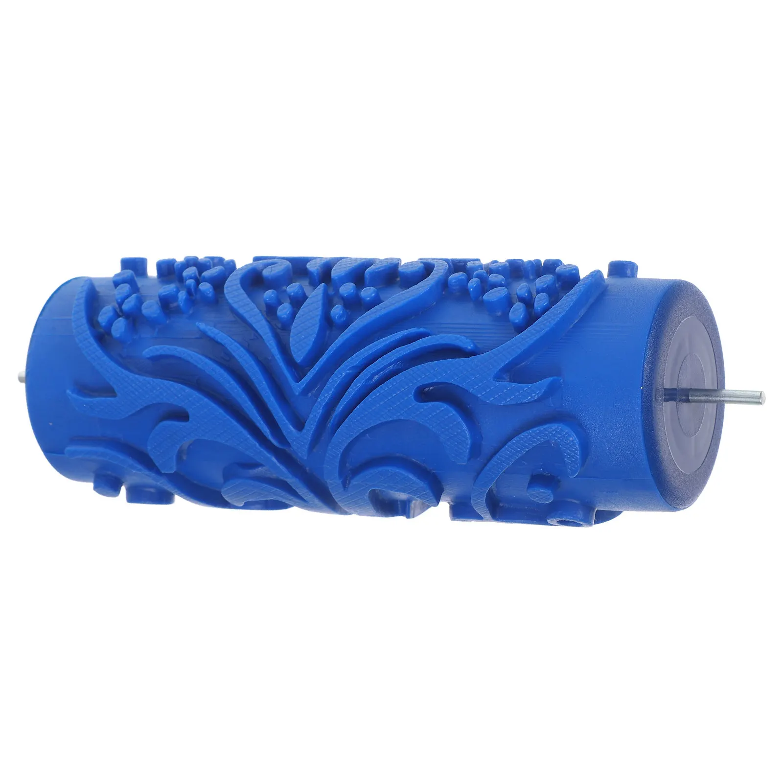 Decorative Patterned Wall Paint Roller DIY Texture Rubber Embossing Tool for Artistic Home Decor Smooth Bubble Free Painting