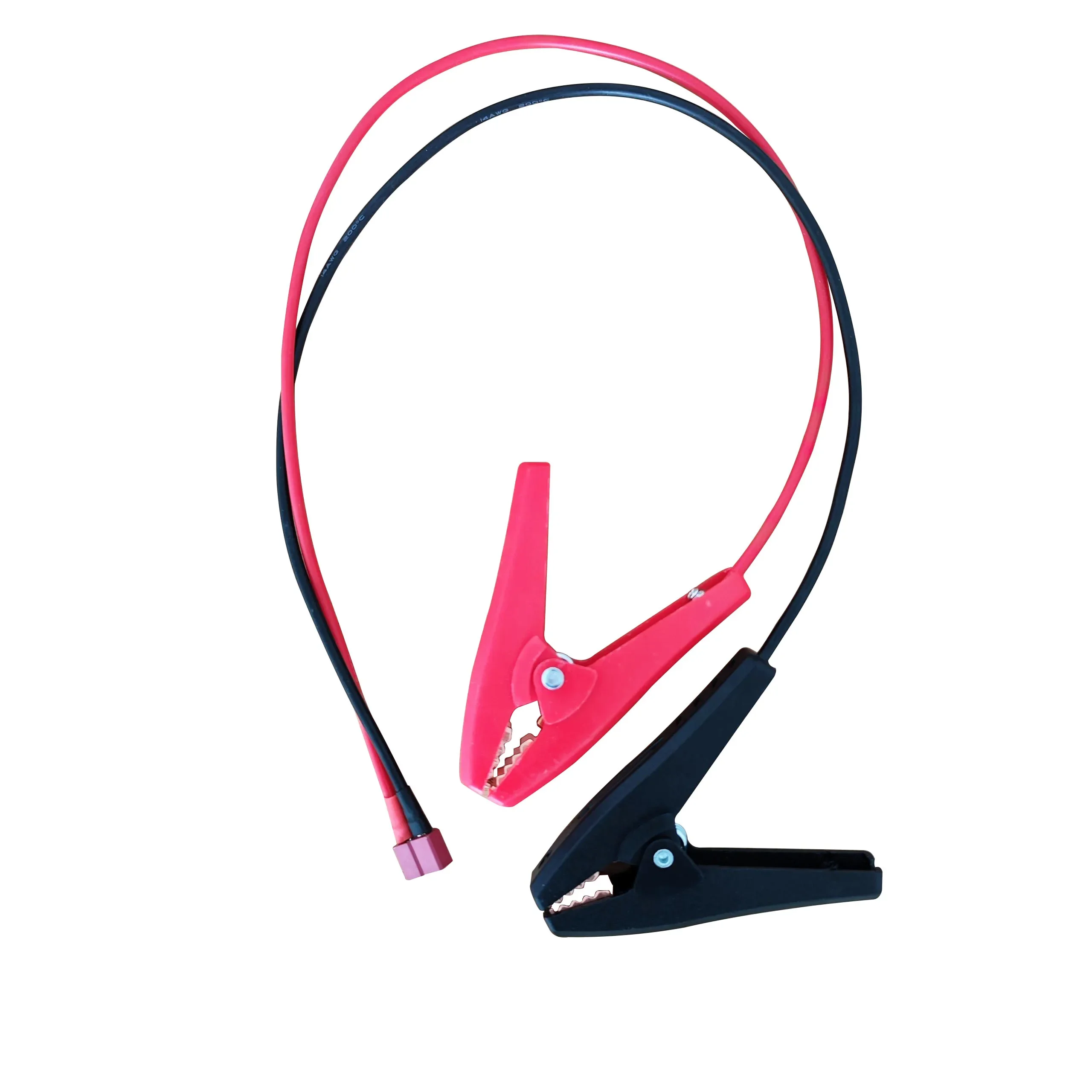 Alligator Clip to T Plug/XT60 Female Plug Cable Wire Charger Spare Part DIY Accessories Red Black Clips Silicone Wire 14AWG 50cm