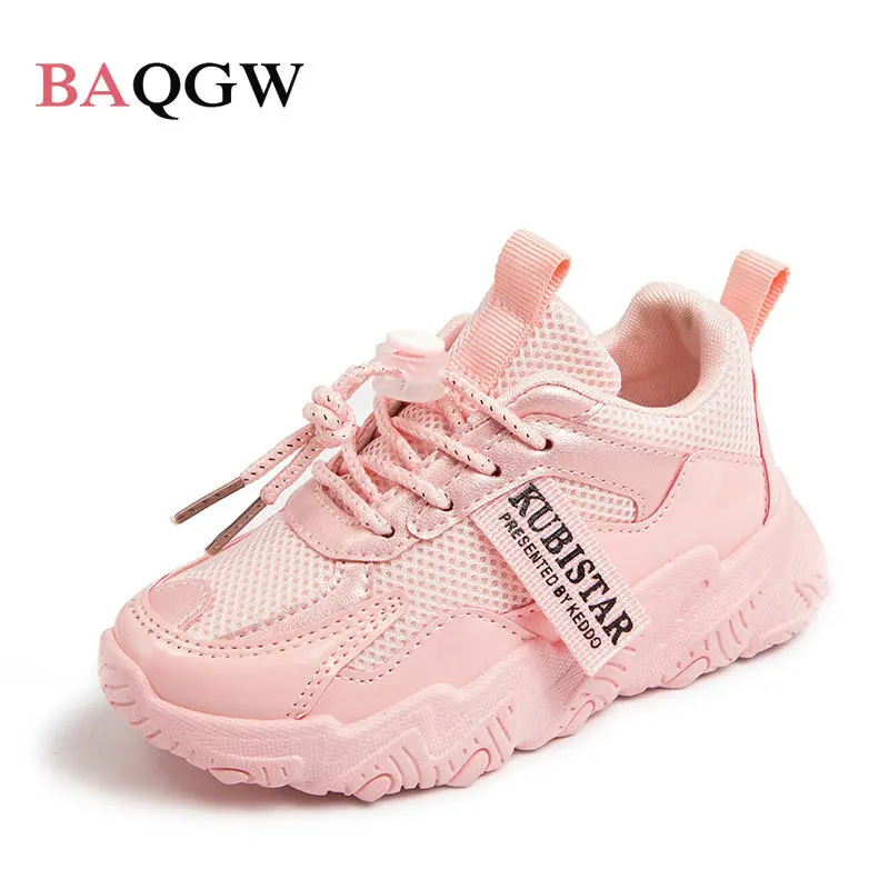 

Fashion Kids Sneakers for Boys Girls Breathable Mesh Little Kids Casual Sneakers Non-slip Children Sport Shoes Tenis Size 26-37